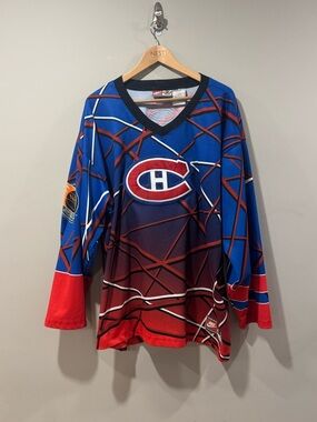 RARE VINTAGE 90’s NIKE MONTREAL CANADIENS NHL HOCKEY JERSEY – XXL GRAIL